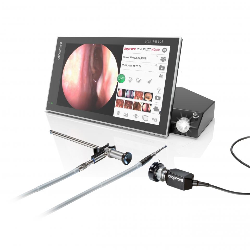 Sistema Compacto de Endoscopia + Estroboscopia