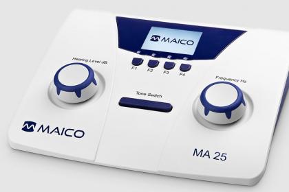 Audiómetro portátil detección básica MA25